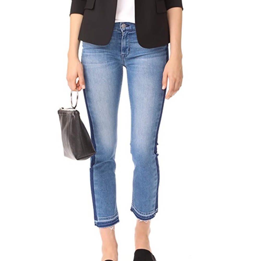 Hudson Tulsa mid rise crop cigarette  size 27
